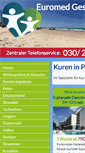 Mobile Screenshot of euromed-kurreisen.de